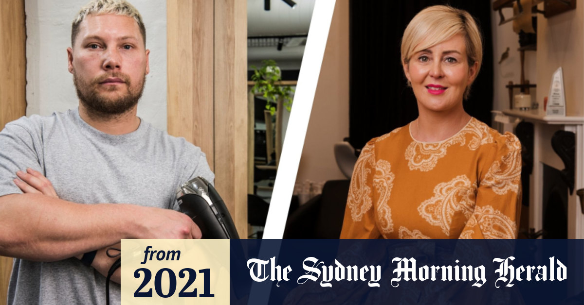 Sydney COVID Why hairdressers want you to avoid COVID talk in the chair